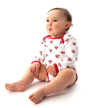 Superman Babygrow 2PK