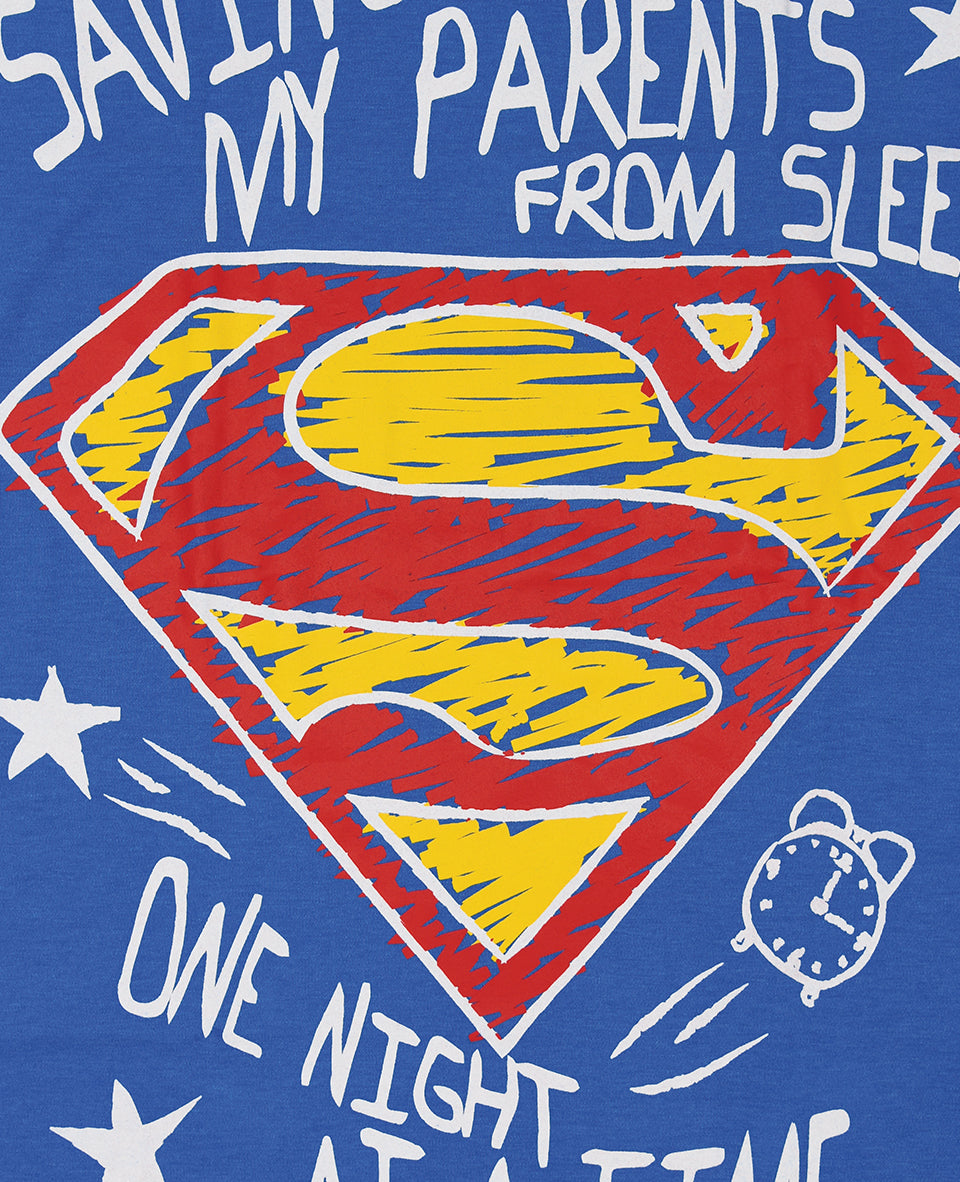 Superman Saving Parents From Sleep Blanket Fabric Flavours Superman saving parents from sleep blanket fabric flavours