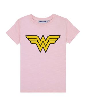 Wonder Woman Logo Pink Tee