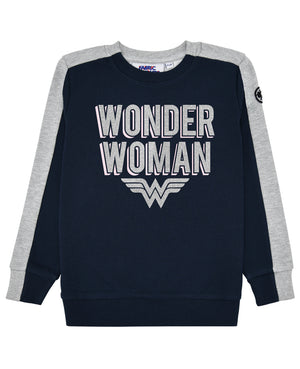 Wonder Woman Iridescent Foil Colour Block Sweatshirt