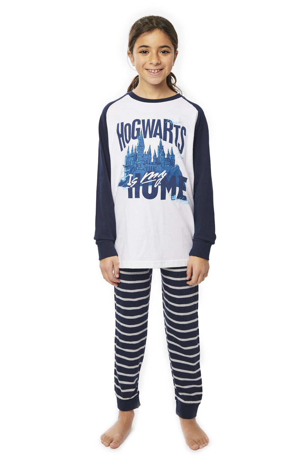 Harry Potter Hogwarts Long Leg Kids PJs