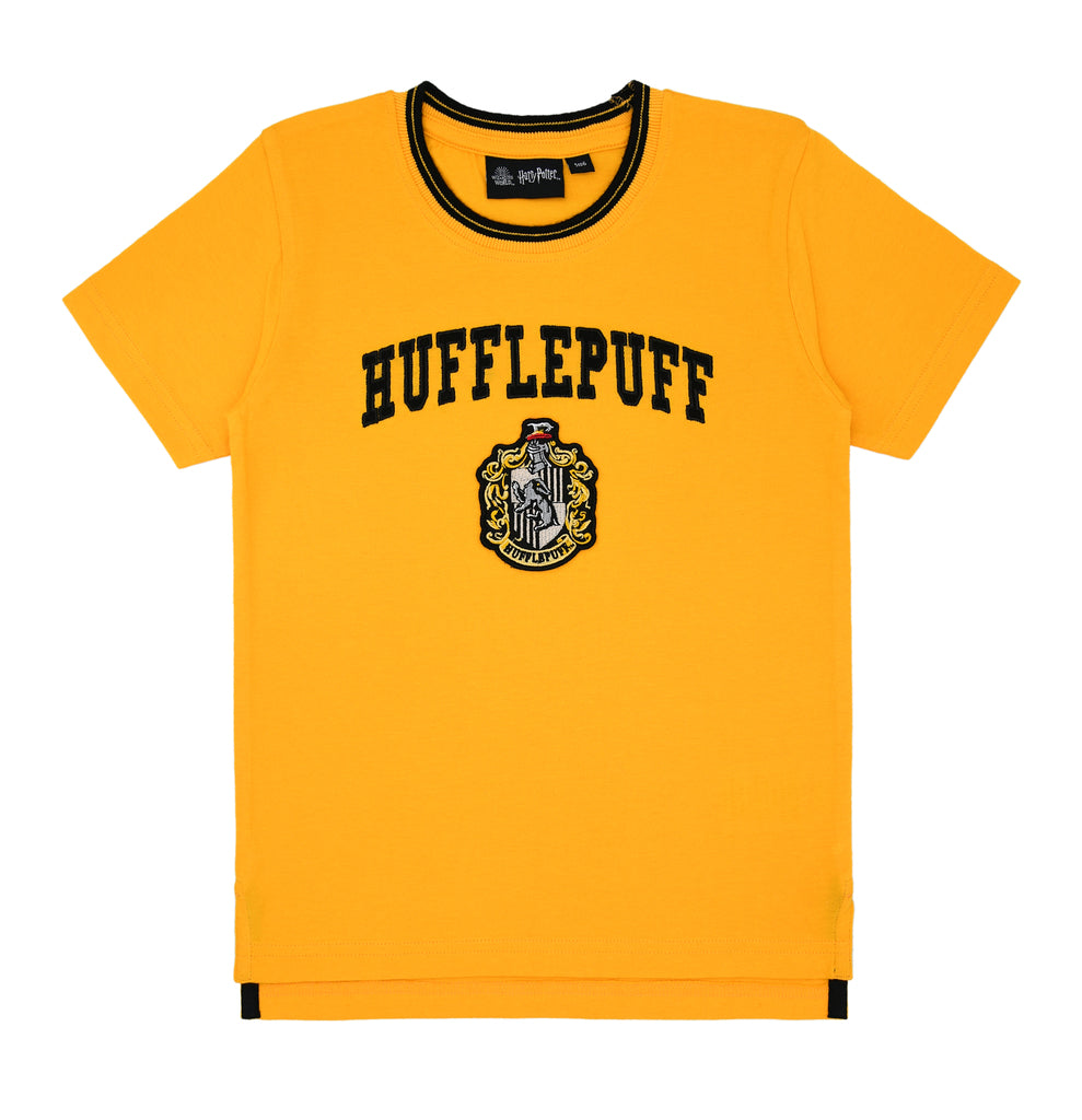 Hufflepuff Crest Kids T-Shirt