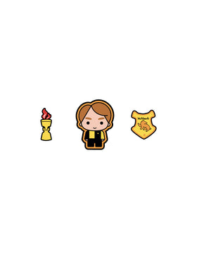 Harry Potter Hufflepuff Character Mini Badgeables