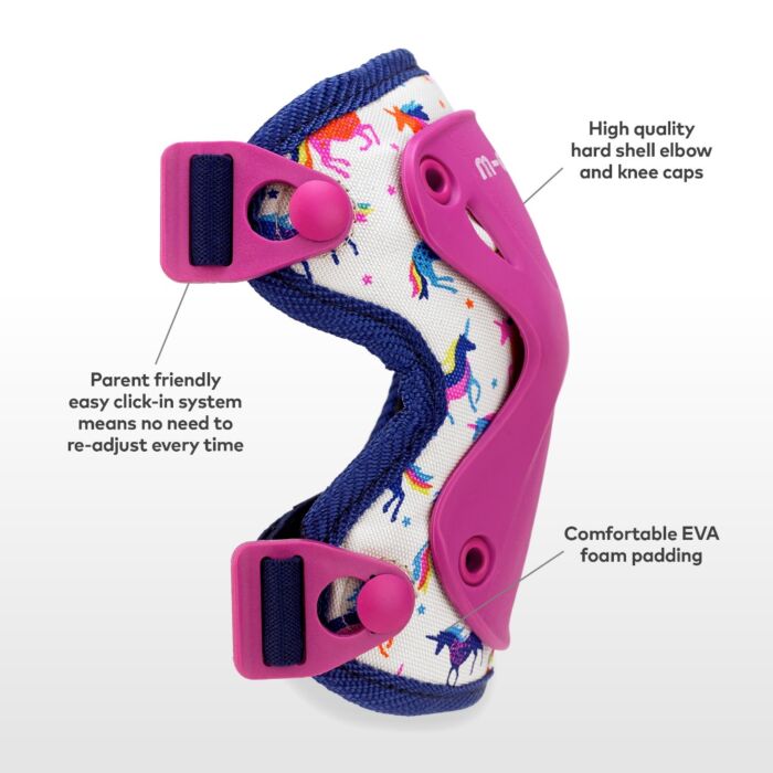 Micro Knee & Elbow Pads - Unicorn (Available in store collection only)