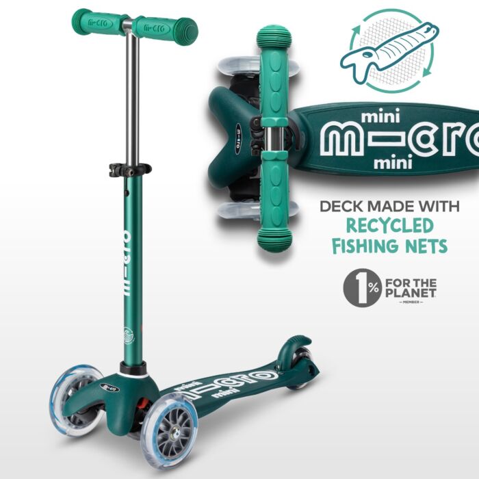 Mini Micro Eco Scooter - Green (Available in store collection only)
