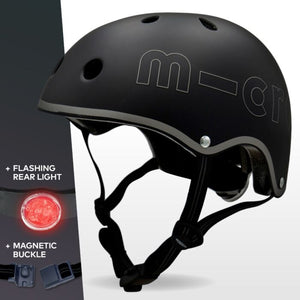 Micro Deluxe Helmet - Black (Available in store collection only)