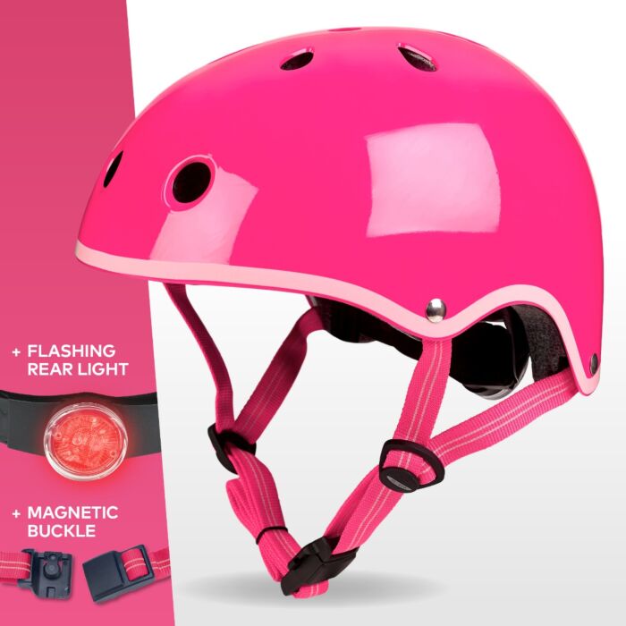 Micro Deluxe Helmet Neon Pink Available in store collection