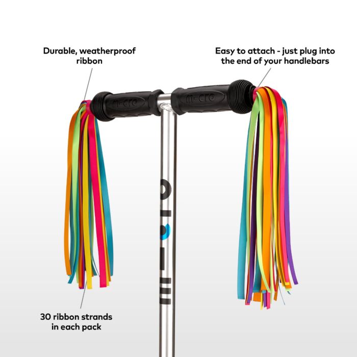 Micro Ribbon Streamers - Rainbow (Available in store collection only)