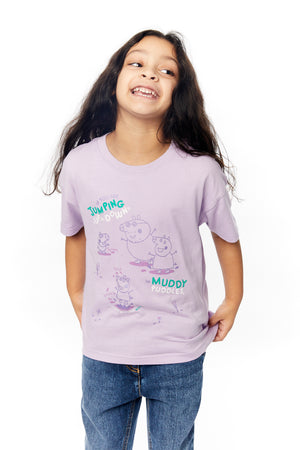 Peppa Pig Muddy Puddles Over Sized T shirt