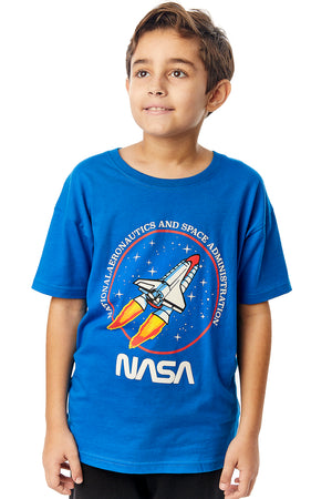 Nasa Rocket Printed Over Sized T shirt