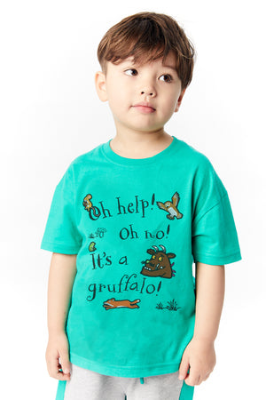 Gruffalo Text Over Sized T shirt